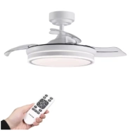 Ventilador de techo 36W con luz LED incorporada