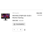 MSI MAG 271QPX QD-OLED 360Hz con Regalos y Otros Modelos