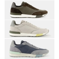 Zapatillas de hombre EMIDIO TUCCI con cordones de micro suede
