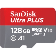 128 GB SanDisk Ultra PLUS: Almacenamiento Rápido y Confiable