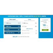 300MB de Fibra SMART por solo 10€ ¡para siempre!