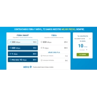 300MB de Fibra SMART por solo 10€ ¡para siempre!
