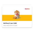 Consigue tu McFlurry a solo 1,5€