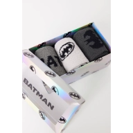 Pack de 3 calcetines Batman para hombre en caja regalo