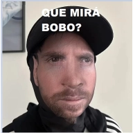 Máscara realista de Messi