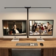 Lámpara LED doble para escritorio