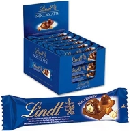 Barras de chocolate Lindt con leche y avellanas NOCCIOLATTE