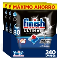 Pastillas Finish Powerball ULTIMATE 240x a 0,1195€ cada una