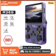 Consola Retro Portátil Purpura 128GB - R36S