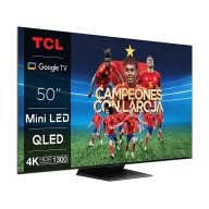 TCL 50C805: TV Mini LED 50" QLED 4K, 144Hz y Dolby Atmos