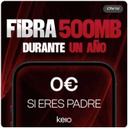 500MB de Fibra gratis por un año