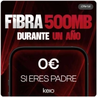 500MB de Fibra gratis por un año