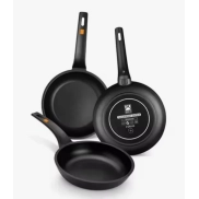 Set de 3 Sartenes Efficient de Aluminio Fundido 18-22-26cm