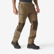 Pantalón Multibolsillos Marrón Resistente Solognac Steppe 300
