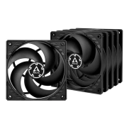 Ventilador Negro Arctic P12 Pack de 5 Uds. 120mm