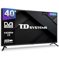 Televisor Full HD 40" TD Systems, DVB-T2CS2, USB