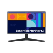 Monitores SAMSUNG LS24C332GAUXEN: Menos parpadeo, Negro