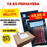 Ibérico loncheado 75% bellota | Jamón Montecillo