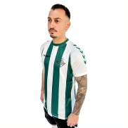 Camiseta Unisex del Betis Hummel Manga Corta para Adultos y Niños