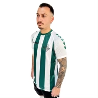 Camiseta Unisex del Betis Hummel Manga Corta para Adultos y Niños