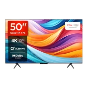 TCL Televisor QLED Pro de 50", 4K Ultra HD, Smart TV