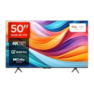 TCL Televisor QLED Pro de 50", 4K Ultra HD, Smart TV