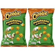 Cheetos Pelotazos Snack de Queso, Bolsa Individual 130gr.
