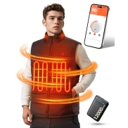 Chaleco Térmico para Hombre con Control APP y Batería
