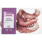 Patas de pulpo cocido 250gr. en tienda