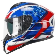 Casco CGM KAD fibra moto, tallas S-XL, 3 gráficas disponibles.